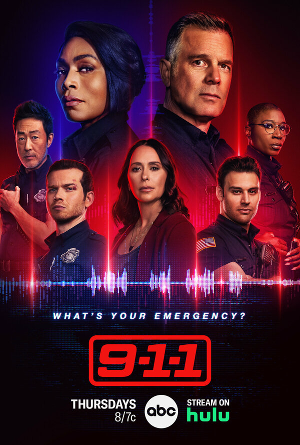911 служба спасения постер